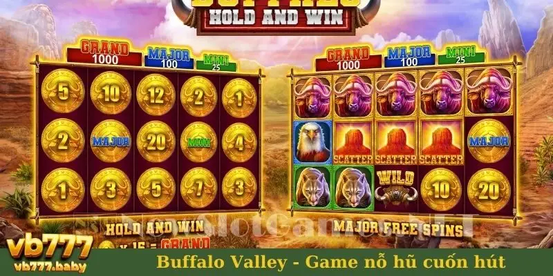 Buffalo Valley - Game nổ hũ cuốn hút