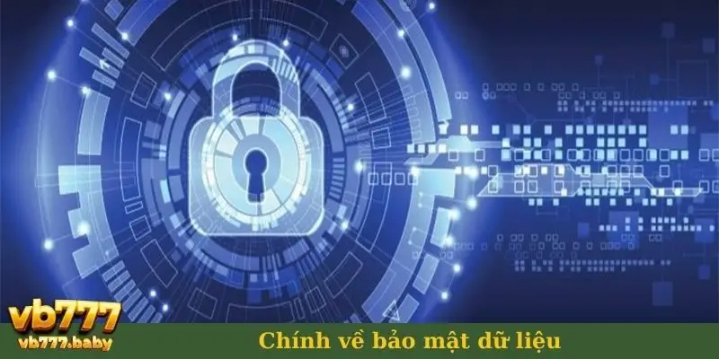 Chính về bảo mật dữ liệu