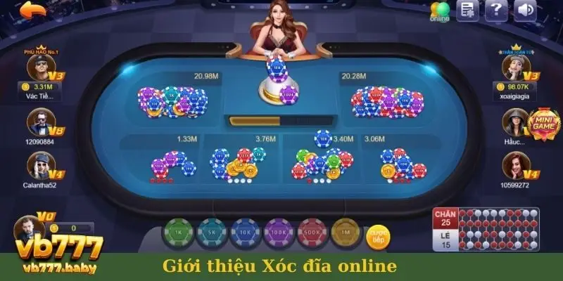 Giới thiệu Xóc đĩa online