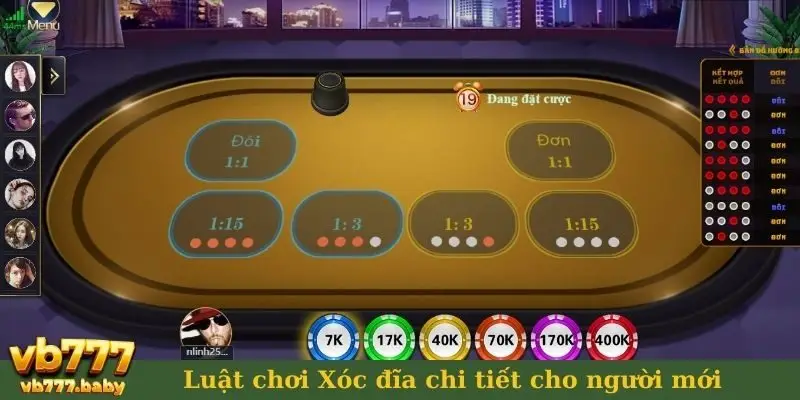 Luật chơi Xóc đĩa chi tiết cho người mới