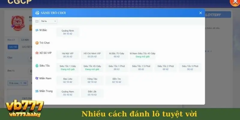 Nhiều cách đánh lô tuyệt vời