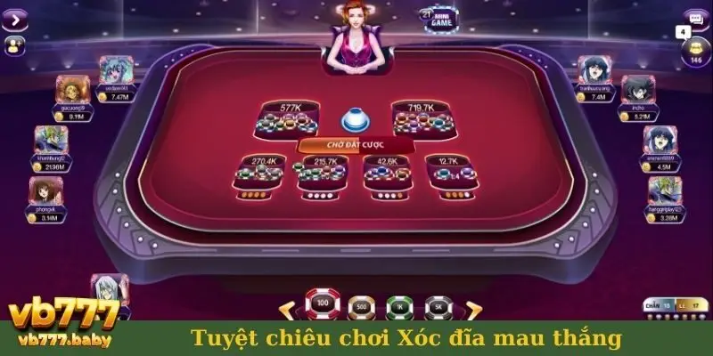 Tuyệt chiêu chơi Xóc đĩa mau thắng