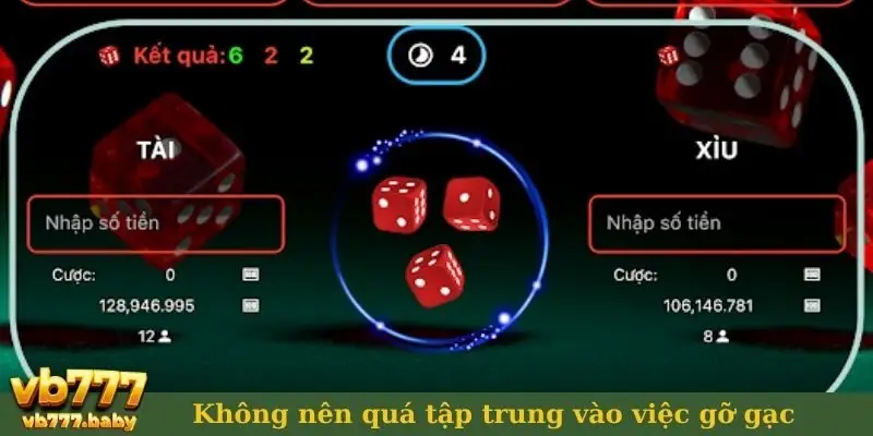 Không nên quá tập trung vào việc gỡ gạc