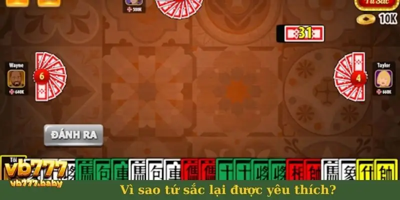 Vì sao tứ sắc lại được yêu thích?