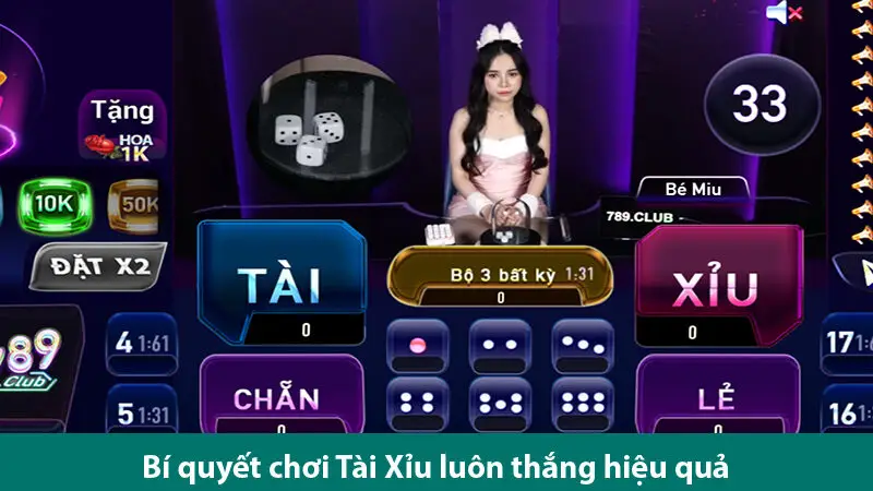 Quy tắc chơi và bí quyết chơi tài xỉu kiếm tiền khủng cho người chơi mới