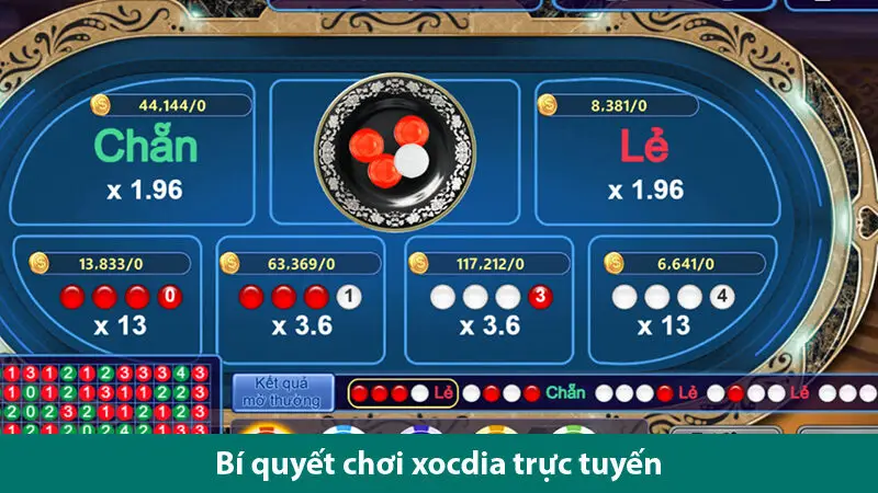 Tìm hiểu các loại cược trong xóc đĩa online cùng các bí quyết tối ưu chiến thắng