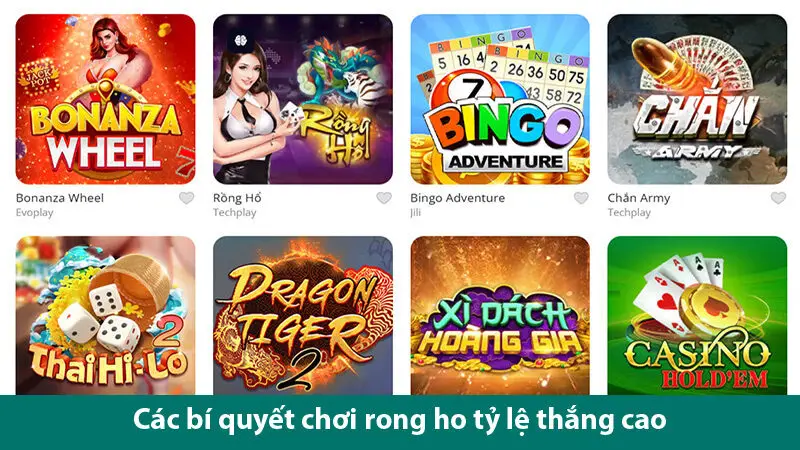 Quy tắc chơi và các bí quyết chiến thắng trò chơi Dragon Tiger