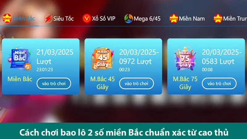 Bật mí cách chơi bao lô 2 số miền Bắc dễ trúng từ chuyên gia lô đề