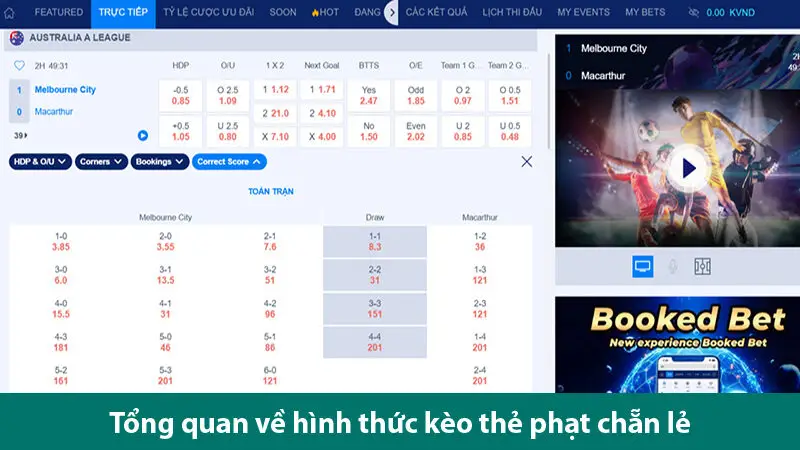 Kinh nghiệm chơi kèo chẵn lẻ thẻ phạt bóng đá và các yếu tố ảnh hưởng